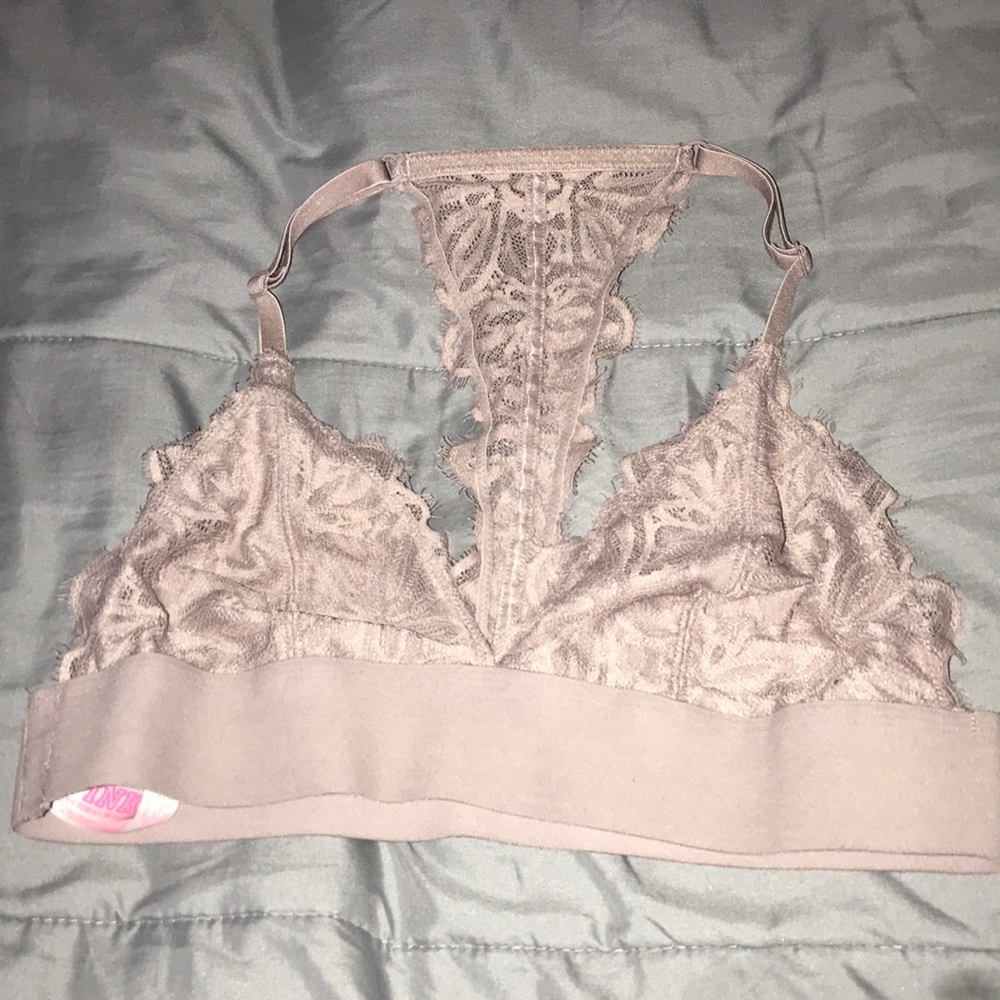 PINK racer back bralette
